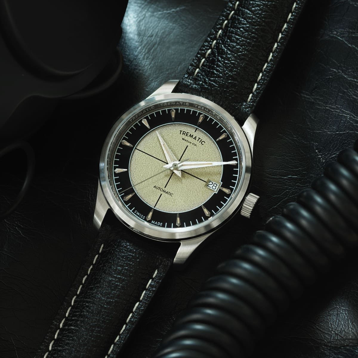 ZY6 tortora 38mm bracelet by Forstner - Trematic