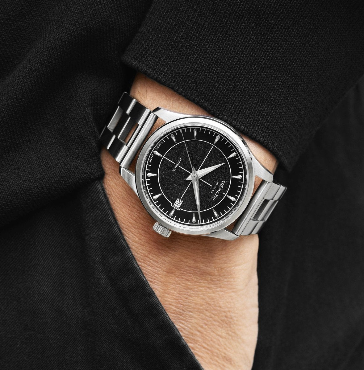 ZY6 ossidiana 38 mm bracelet by Forstner - Trematic