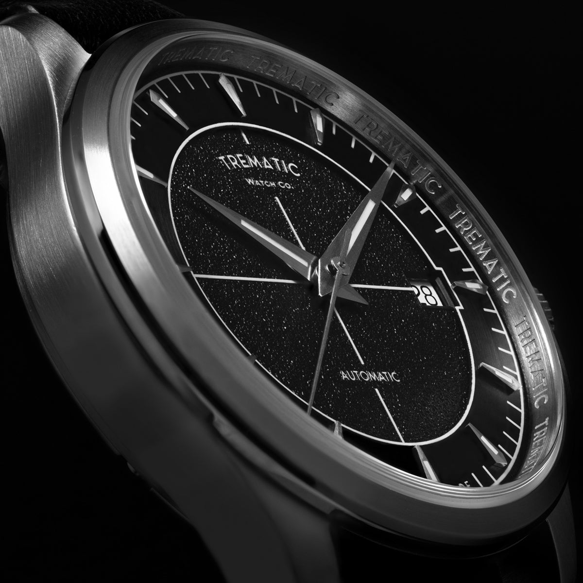 ZY6 ossidiana 38 mm bracelet by Forstner - Trematic