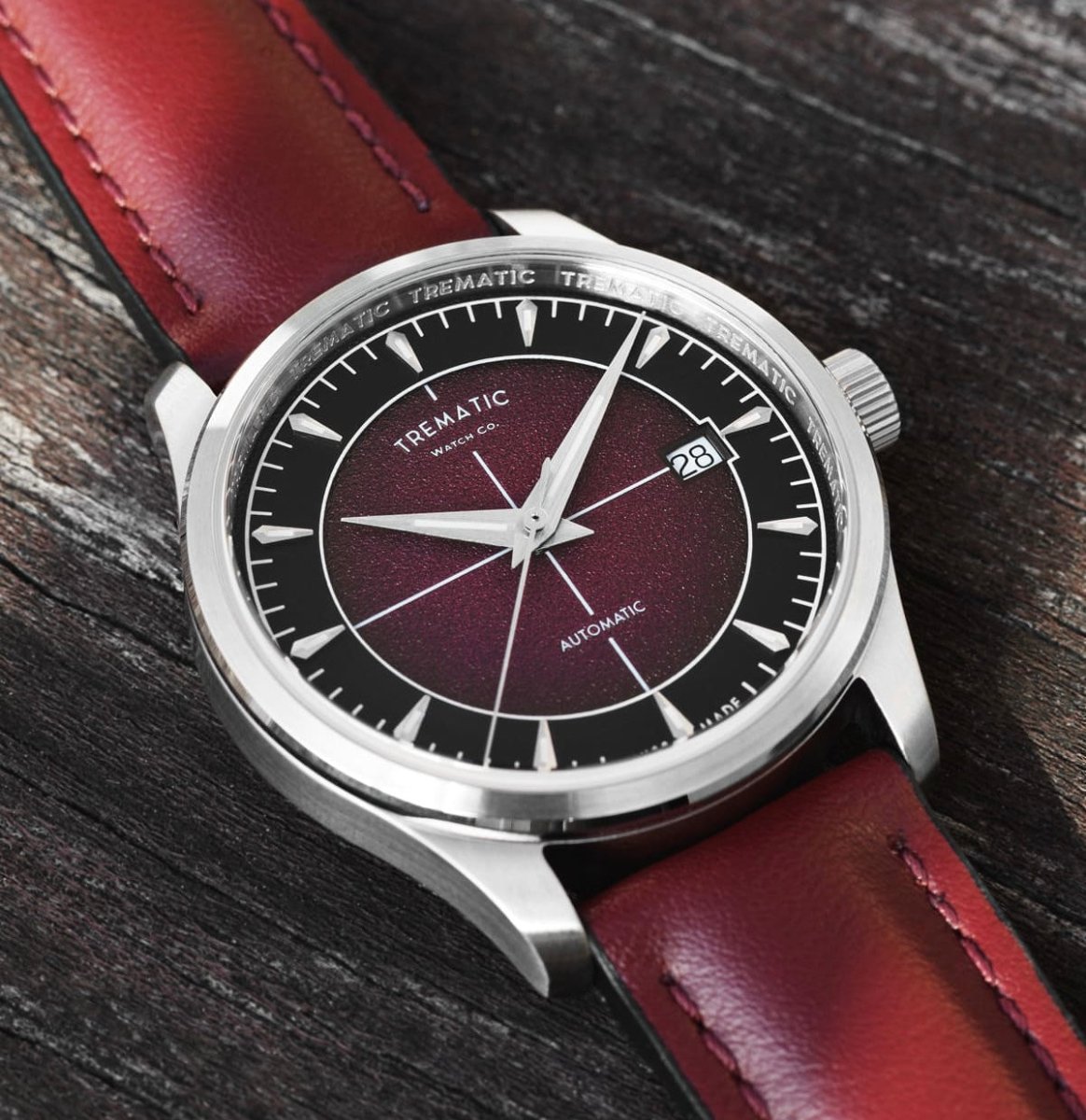 ZY6 borgogna 38 mm - Trematic